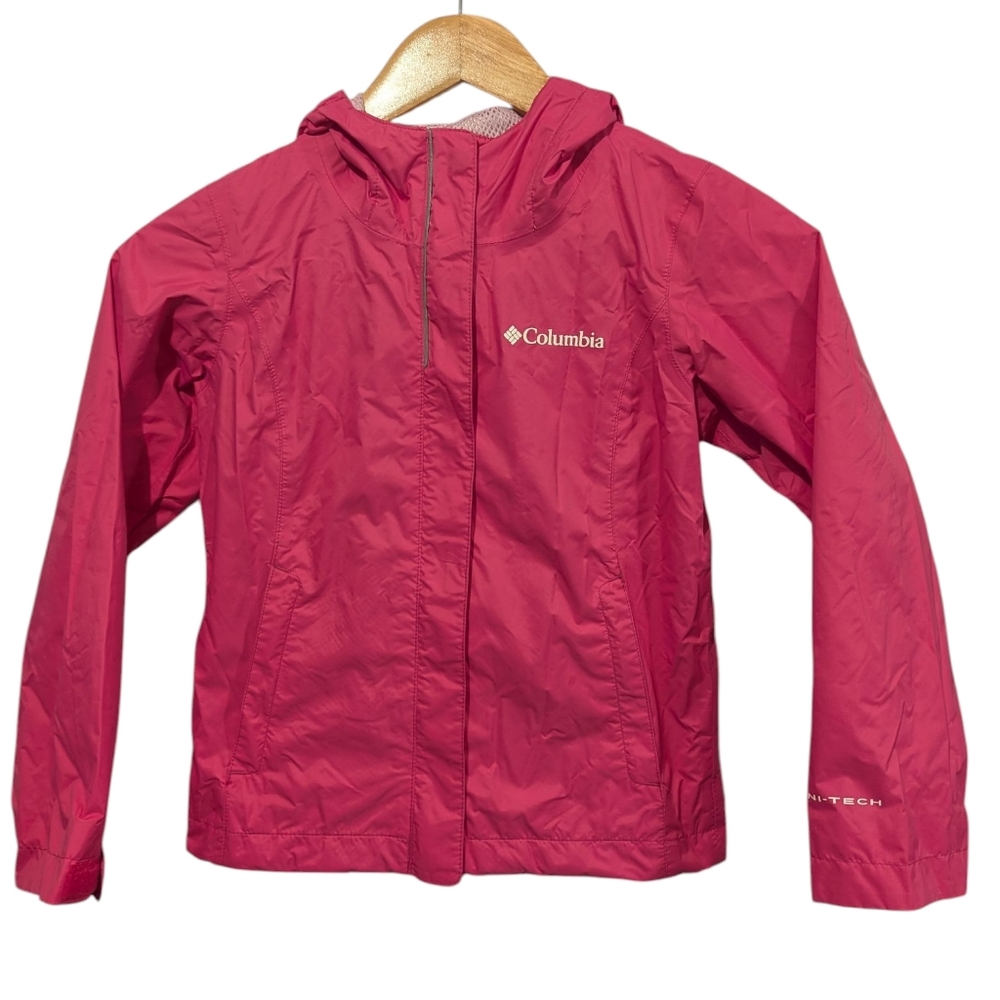Columbia Omni-Tech Windproof Water Resistant Hooded Jacket Size XS